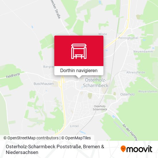 Osterholz-Scharmbeck Poststraße Karte