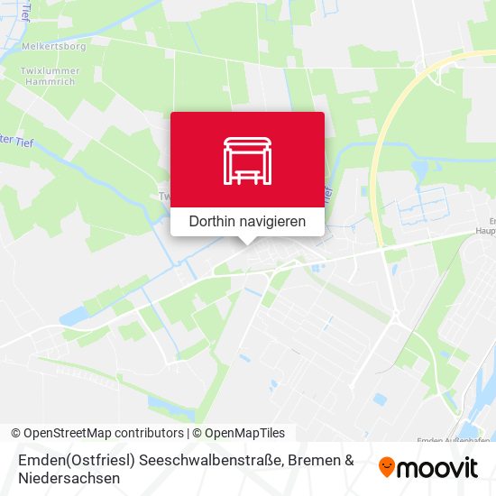 Emden(Ostfriesl) Seeschwalbenstraße Karte