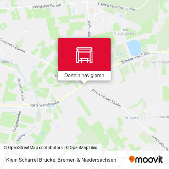 Klein Scharrel Brücke Karte
