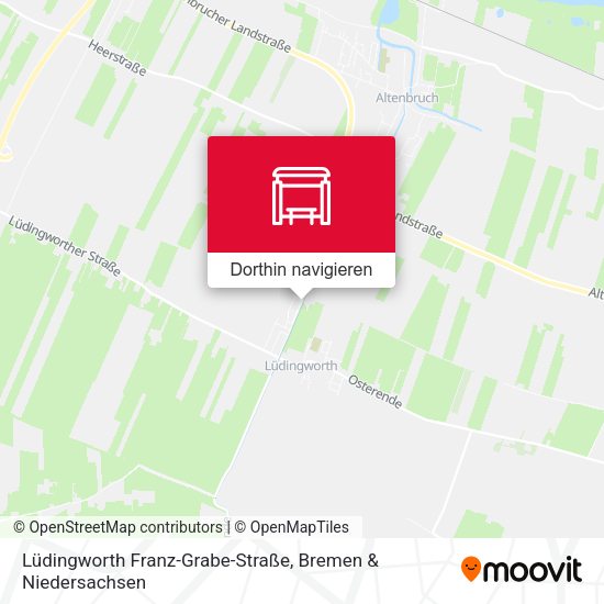 Lüdingworth Franz-Grabe-Straße Karte
