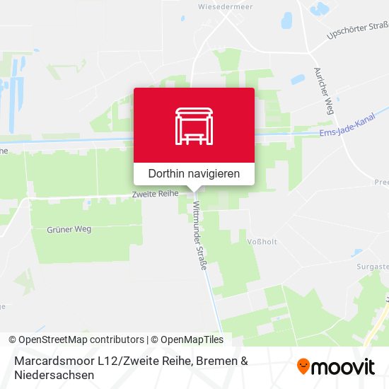 Marcardsmoor L12/Zweite Reihe Karte