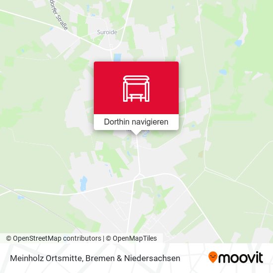 Meinholz Ortsmitte Karte