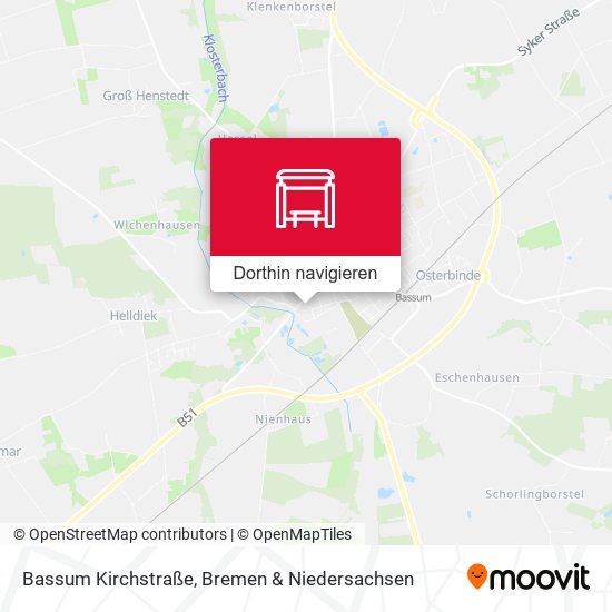 Bassum Kirchstraße Karte
