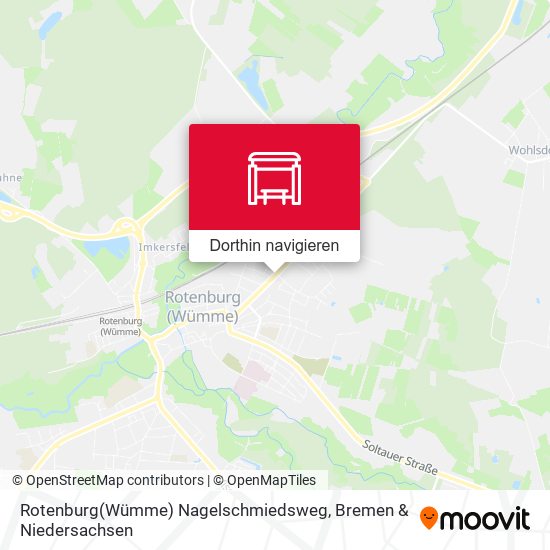 Rotenburg(Wümme) Nagelschmiedsweg Karte