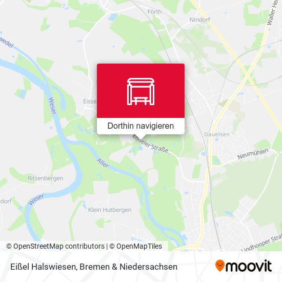 Eißel Halswiesen Karte