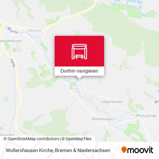 Wollershausen Kirche Karte