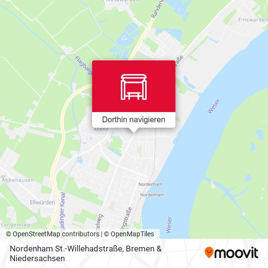 Nordenham St.-Willehadstraße Karte