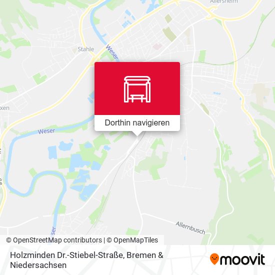 Holzminden Dr.-Stiebel-Straße Karte