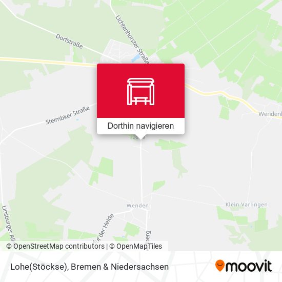Lohe(Stöckse) Karte