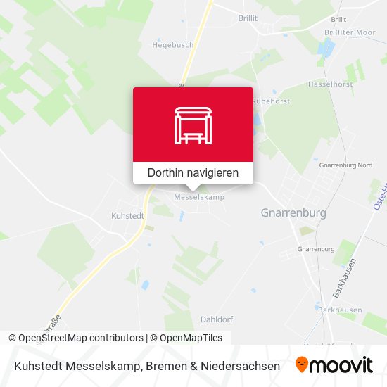 Kuhstedt Messelskamp Karte