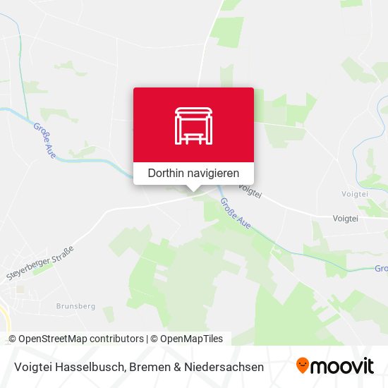 Voigtei Hasselbusch Karte
