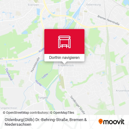 Oldenburg(Oldb) Dr.-Behring-Straße Karte