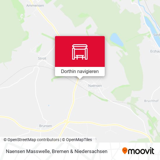 Naensen Masswelle Karte