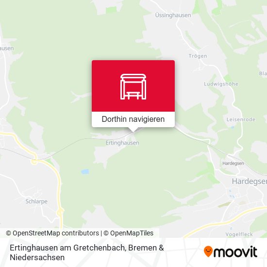 Ertinghausen am Gretchenbach Karte