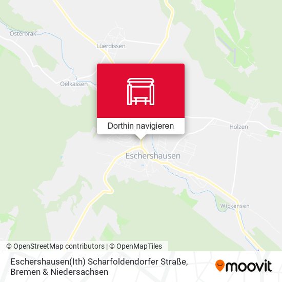 Eschershausen(Ith) Scharfoldendorfer Straße Karte