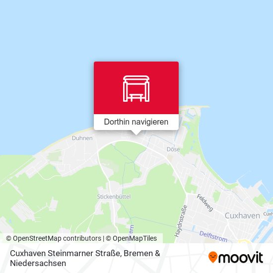 Cuxhaven Steinmarner Straße Karte