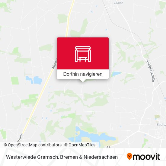 Westerwiede Gramsch Karte