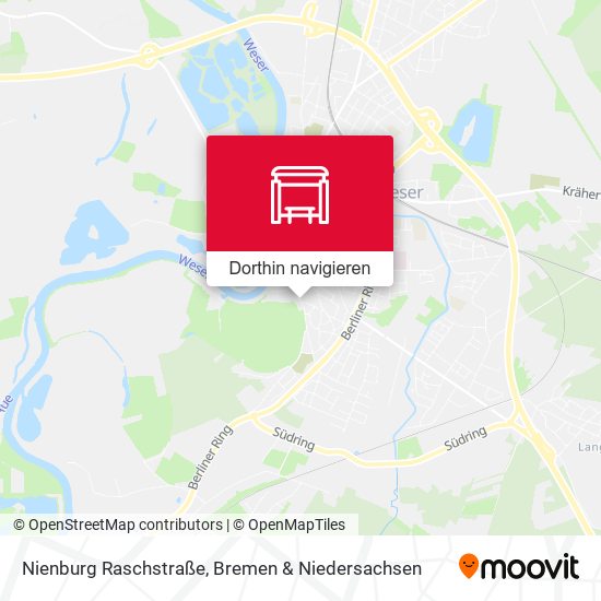 Nienburg Raschstraße Karte