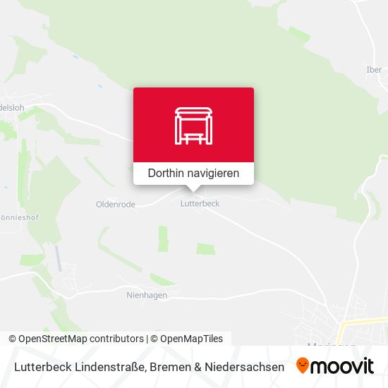 Lutterbeck Lindenstraße Karte