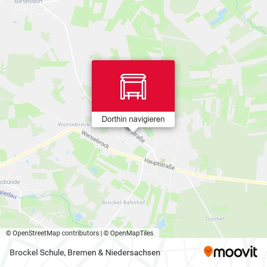 Brockel Schule Karte
