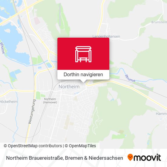 Northeim Brauereistraße Karte