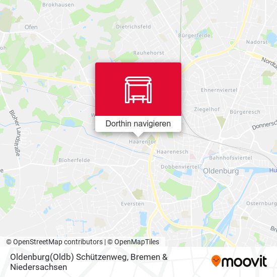 Oldenburg(Oldb) Schützenweg Karte