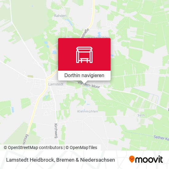 Lamstedt Heidbrock Karte