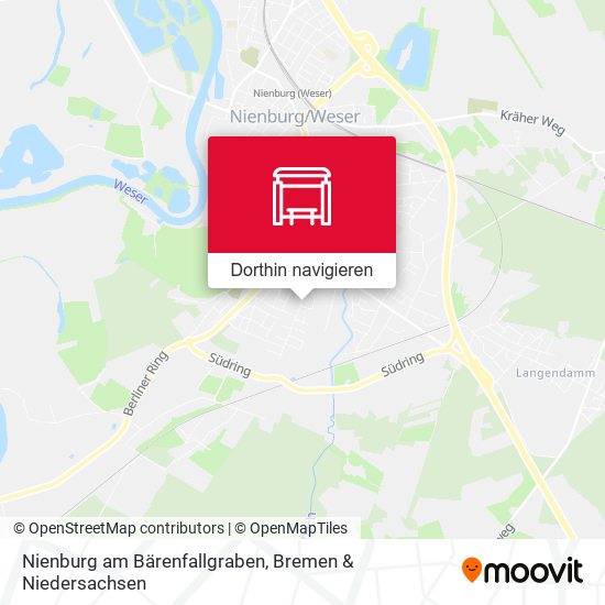Nienburg am Bärenfallgraben Karte