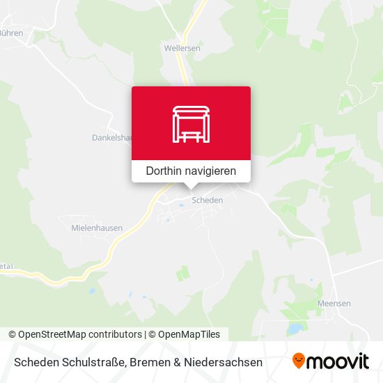 Scheden Schulstraße Karte