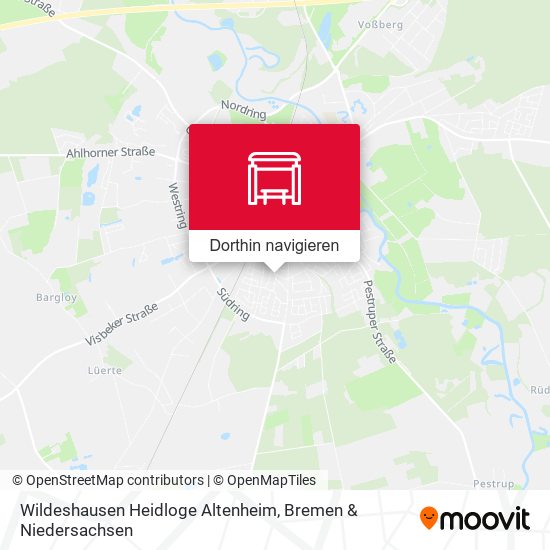 Wildeshausen Heidloge Altenheim Karte