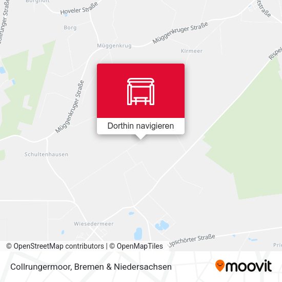 Collrungermoor Karte
