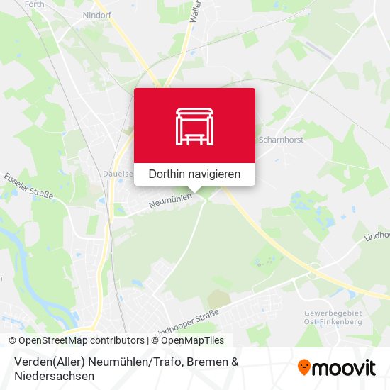Verden(Aller) Neumühlen/Trafo Karte