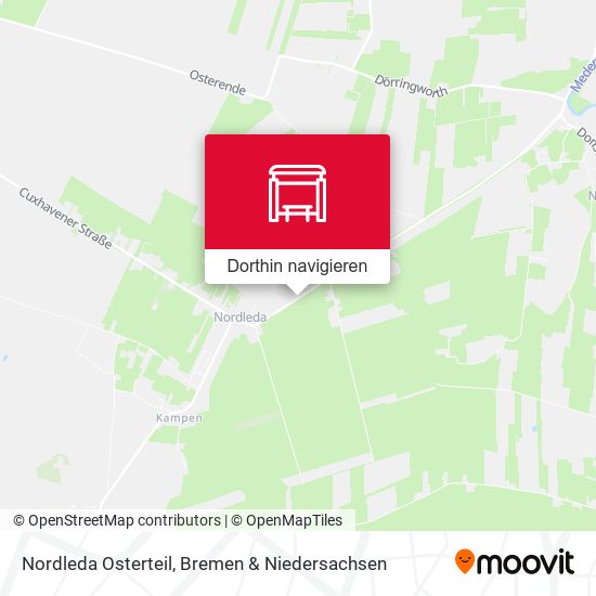Nordleda Osterteil Karte