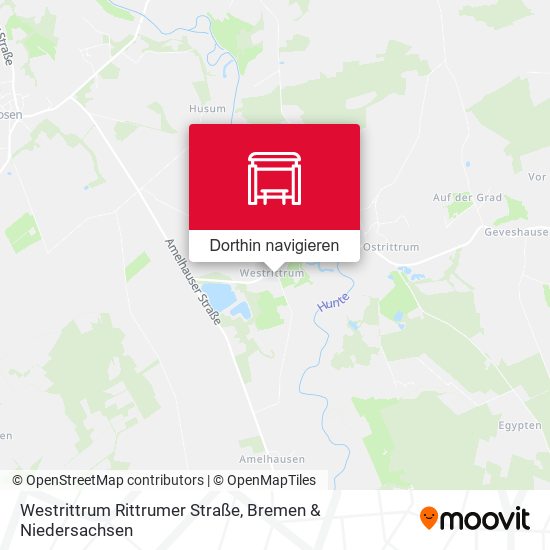 Westrittrum Rittrumer Straße Karte
