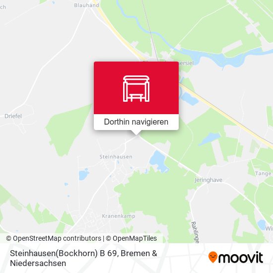 Steinhausen(Bockhorn) B 69 Karte