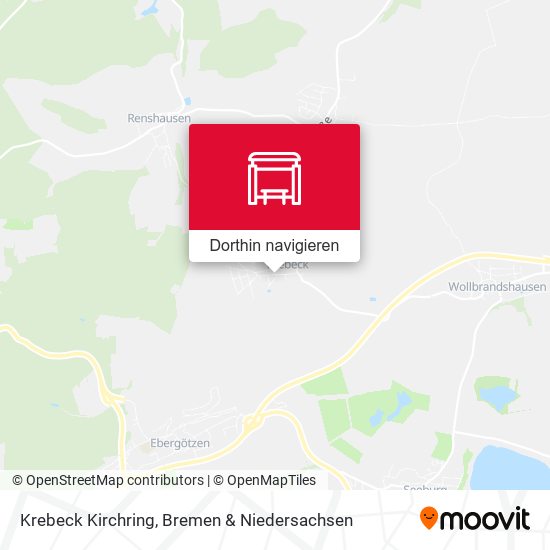 Krebeck Kirchring Karte