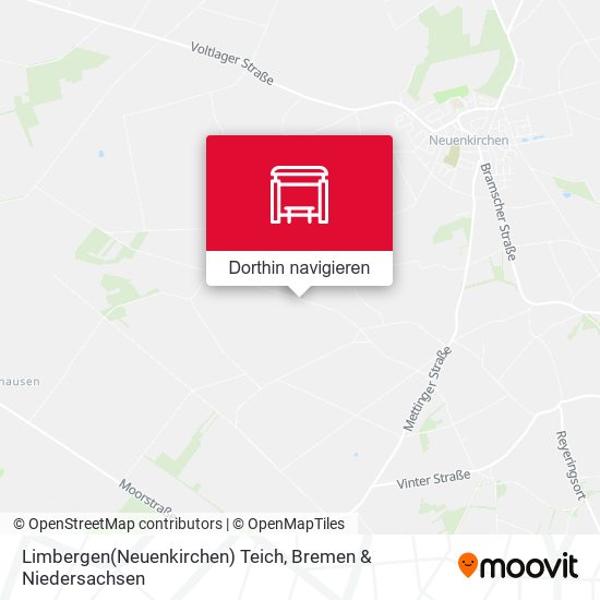 Limbergen(Neuenkirchen) Teich Karte