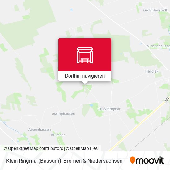 Klein Ringmar(Bassum) Karte
