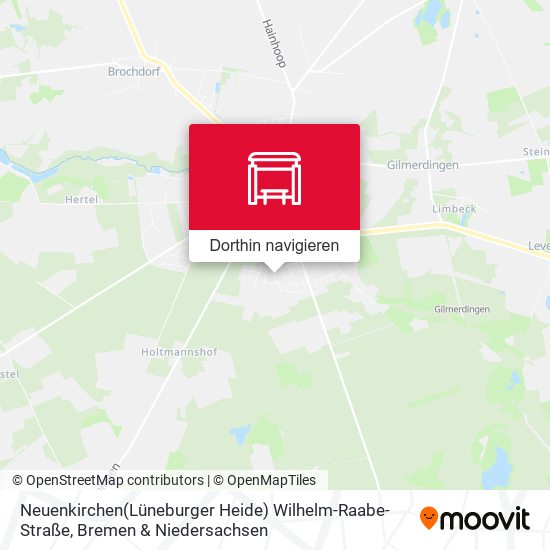 Neuenkirchen(Lüneburger Heide) Wilhelm-Raabe-Straße Karte