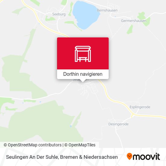 Seulingen An Der Suhle Karte