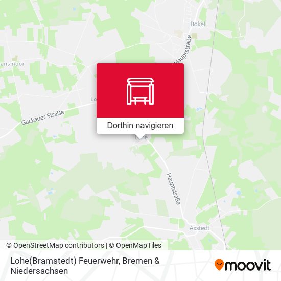 Lohe(Bramstedt) Feuerwehr Karte