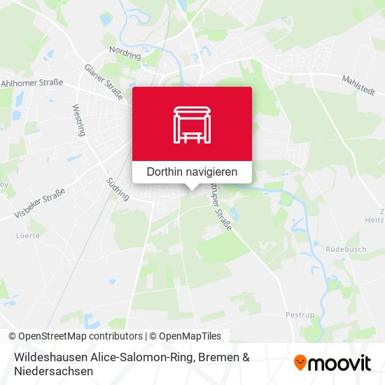 Wildeshausen Alice-Salomon-Ring Karte