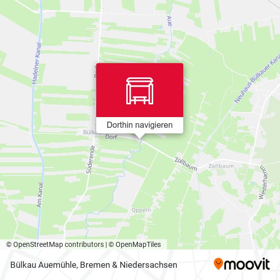Bülkau Auemühle Karte