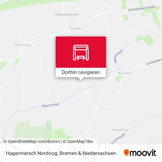 Hagermarsch Nordoog Karte