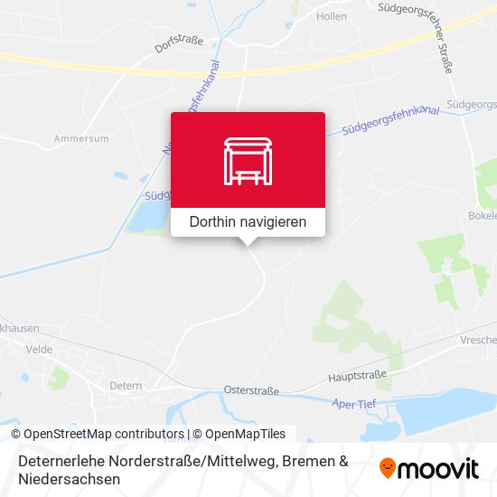 Deternerlehe Norderstraße / Mittelweg Karte