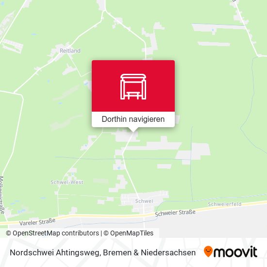 Nordschwei Ahtingsweg Karte