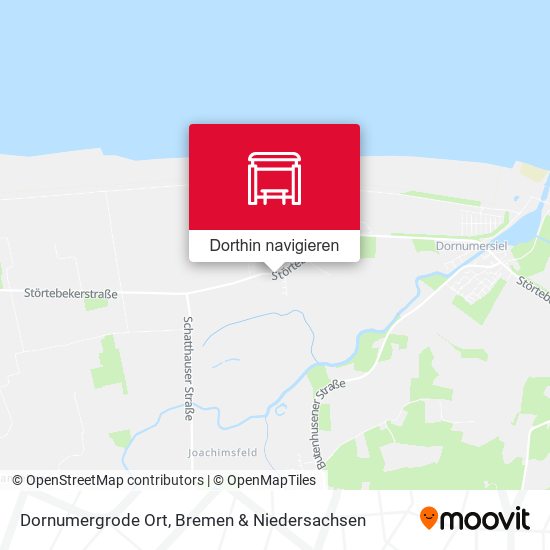 Dornumergrode Ort Karte