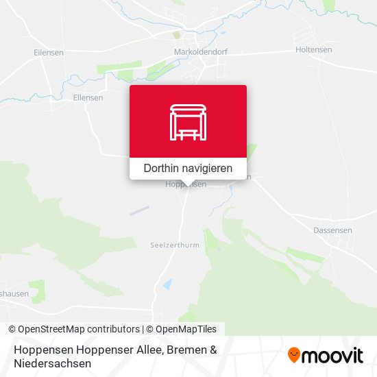 Hoppensen Hoppenser Allee Karte