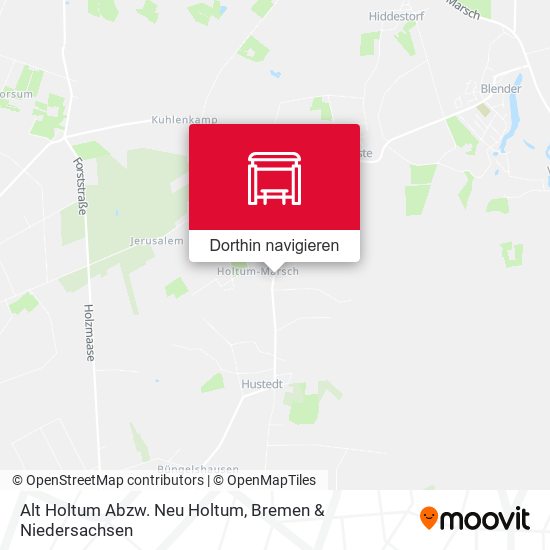 Alt Holtum Abzw. Neu Holtum Karte