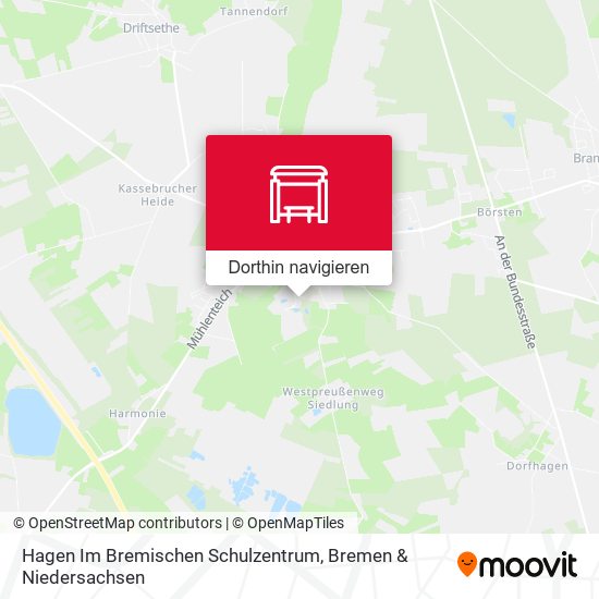 Hagen Im Bremischen Schulzentrum Karte